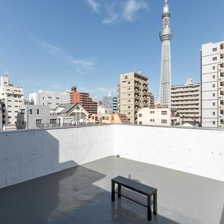 Asakusa Sky Stay Tiffany Blue Room Tokyo Exterior photo
