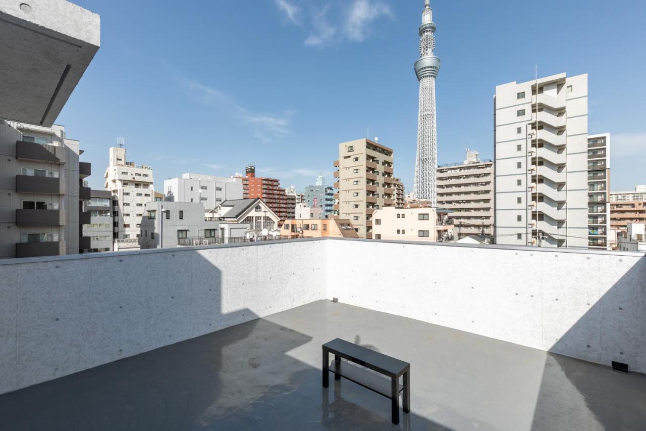 Asakusa Sky Stay Tiffany Blue Room Tokyo Exterior photo